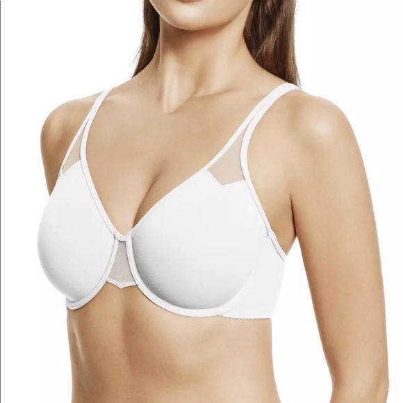 Wacoal Body Bu Wacoal Underwire White Bra Seamless - Picture 1 of 7